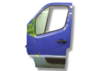 дверь передняя левая Opel Movano 2 поколение (B) [рестайлинг] 2016, 2.3 л., CDTi, M9T 706, дизель, 6МКПП, tintenblau / 489, микроавтобус, передний привод, правый руль, 93197571