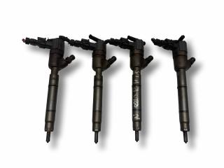 форсунка Kia Rio 2 поколение [рестайлинг] JB 2009, 1.5 л., CRDi, дизель, 5МКПП, midnight black / 9b, хетчбэк 5 дв., передний привод, правый руль, 33800-2A400, 0445110256