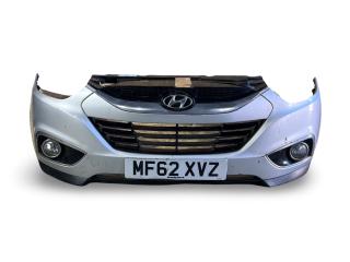бампер передний Hyundai ix35 1 поколение LM 2012, 1.6 л., GDi, G4FD, бензин, 6МКПП, sleek silver / rah, внедорожник 5 дв., передний привод, правый руль, 86511-2Y000