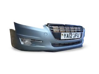 бампер передний Peugeot 508 1 поколение 2012, 2.0 л., HDi, RHH (DW10CTED4), дизель, 6МКПП, bleu iseo / klx, седан, передний привод, правый руль