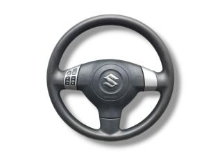 руль Suzuki Swift 3 поколение 2007, 1.5 л., i, M15A, бензин, 5МКПП, sunlight copper / zfs, хетчбэк 5 дв., передний привод, правый руль, 48110-62J10-BWL, 48150-62J10-BJM