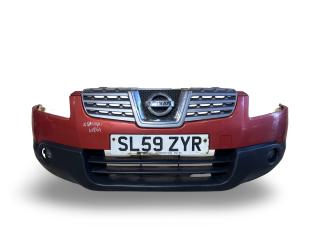 бампер передний Nissan Qashqai 1 поколение 2009, 1.5 л., DCi, K9K 292, дизель, 6МКПП, fired iron / a52, внедорожник 5 дв., передний привод, правый руль