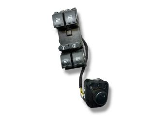 блок управления стеклоподъемниками Volkswagen Sharan 2 поколение 2014, 2.0 л., TDi, CFFB, дизель, АКПП, deepblack / lc9x, минивэн, передний привод, правый руль, 1K0959565L, 7N0959857