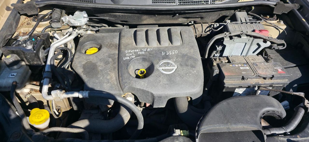 двигатель Nissan Qashqai 1 поколение 2009, 1.5 л., DCi, K9K 292, дизель, 6МКПП, cafe latte / c30, внедорожник 5 дв., передний привод, правый руль - фото №1