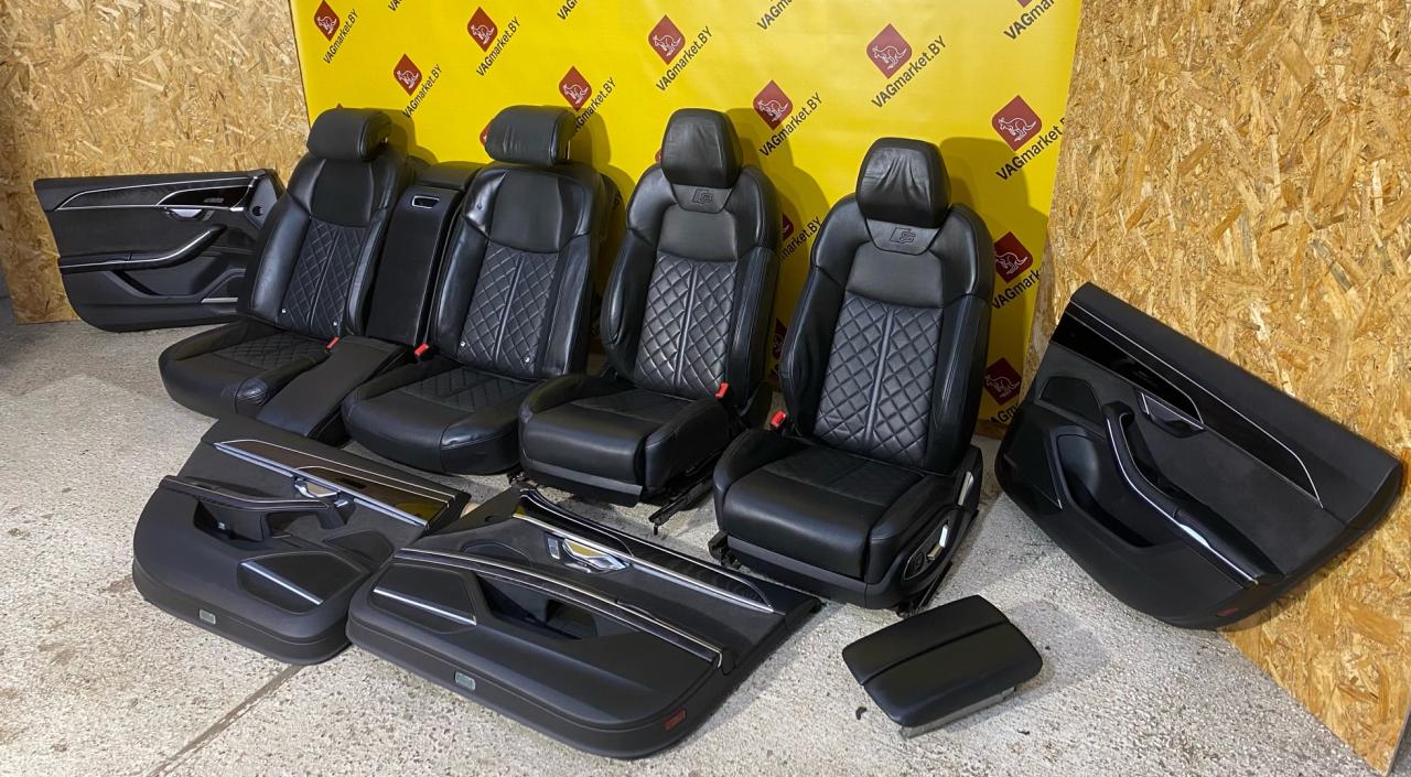 салон (комплект сидений) Audi A8 D5 2019, 3.0 л., дизель - фото №1
