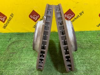 диск тормозной передний Audi Q7 4L [рестайлинг] 2012, 3.0 л., дизель, 7L8615301, 7L8615302