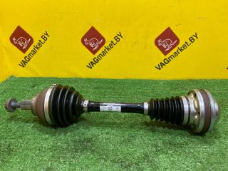 полуось передняя левая (приводной вал, ШРУС) Skoda Octavia 3 поколение (A7) 2016, 1.8 л., бензин, 5Q0407271AP, 5Q0407271D