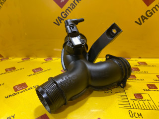 патрубок интеркулера Audi Q7 4L [рестайлинг] 2014, 3.0 л., дизель, 4L0145795