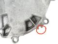 крышка двигателя передняя Nissan Primera P12 2003, 2.2 л., дизель, 2151-01 - фото №3