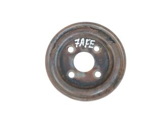 шкив помпы Toyota Carina E 1 поколение T190 1997, 1.8 л., 7A-FE, бензин