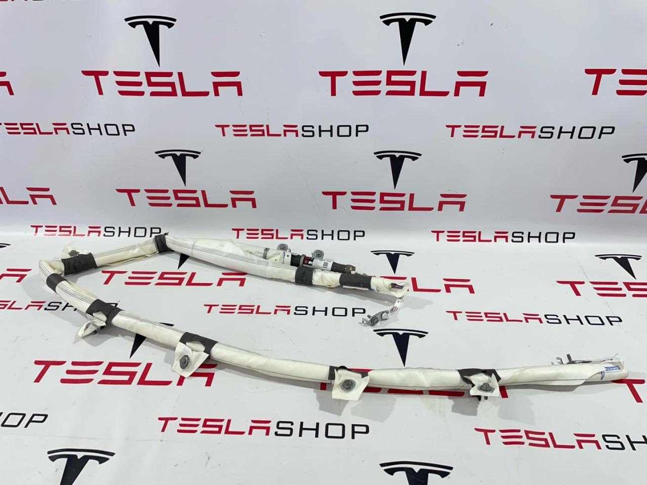 подушка безопасности боковая (шторка) Tesla Model 3 1 поколение 2019, 1077828-00-E - фото №1
