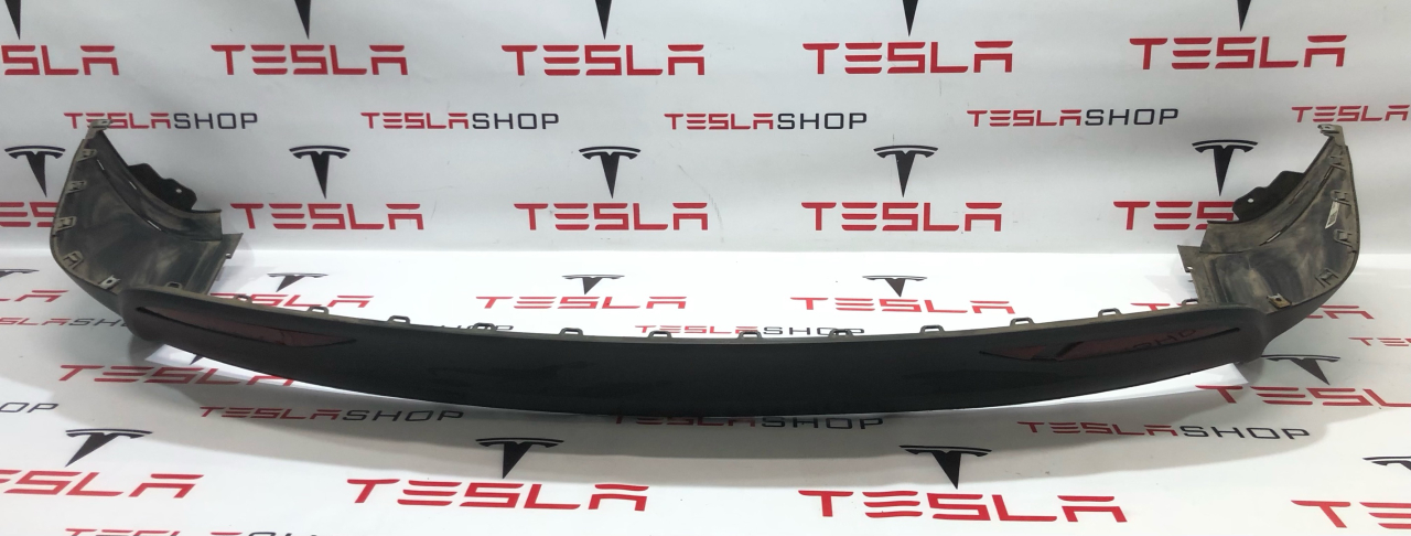 юбка бампера нижняя Tesla Model X 1 поколение 2019, 1058354-00-D - фото №1