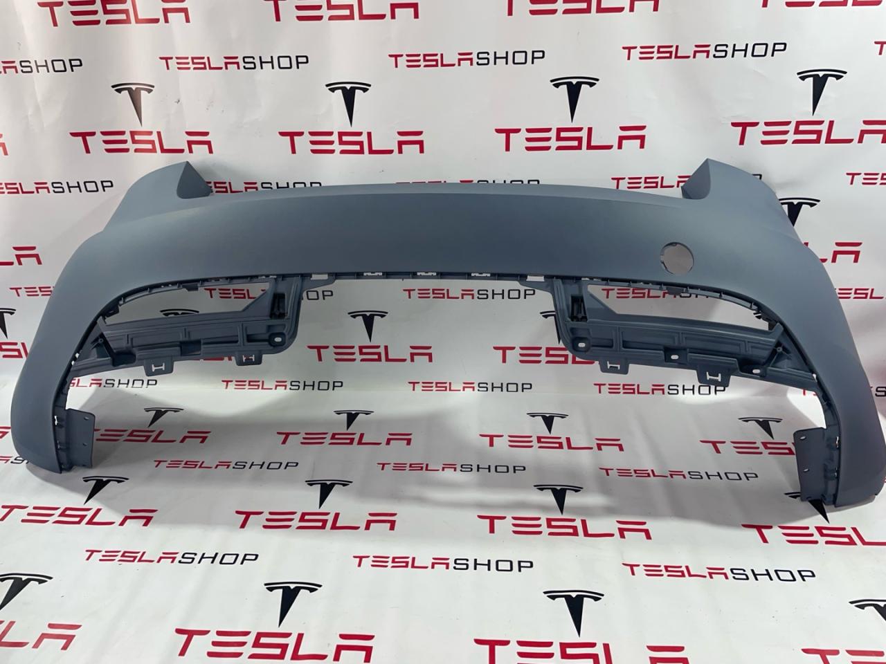 бампер задний Tesla Model 3 2 поколение 2024, 2013443-S0-D, 1582571-SC-C, 1582570-04-A - фото №1