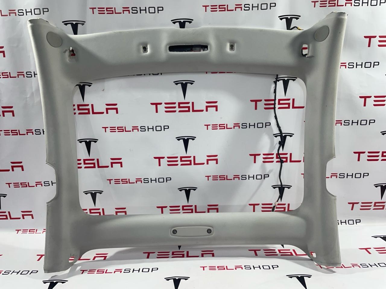 потолок Tesla Model 3 1 поколение 2019, 2067970-00-A, 1101060-01-I - фото №1
