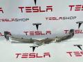 Накладка V-образная декоративная переднего гриля хром (птичка) Tesla Model S 1 поколение [рестайлинг] 2017, 1056377-00-E, 1065233-00-C - фото №5