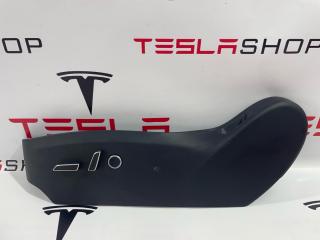 накладка на сиденье левая Tesla Model X 1 поколение [рестайлинг] 2023, 1615684-00-E, 1613547-00-A, 1602357-00-E