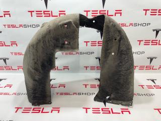 защита арок задняя правая (подкрылок) Tesla Model S 1 поколение 2015, 1016327-00-G, 1016324-00-B