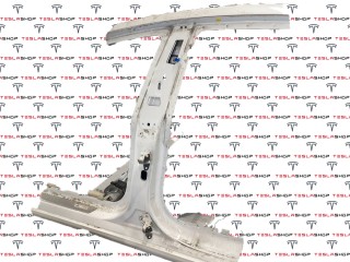 Стойка кузовная центральная левая Tesla Model 3 1 поколение 2019, 1504887-S0-A, 1080019-S0-B