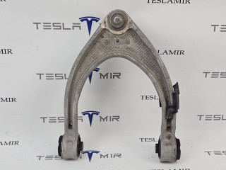 Рычаг верхний передний (подкова) левый Tesla Model S 1 поколение [2-й рестайлинг] 2022, 1420321-00