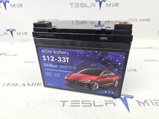 Аккумулятор (AKБ) 12V Tesla Model S 1 поколение [рестайлинг] 2019, 1480221-00, 1083774-00