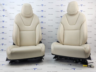 салон (комплект сидений) Tesla Model S 1 поколение [рестайлинг] 2018, 1084237-00, 9876540-03, 9876536-03