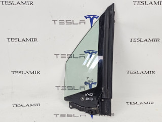 стекло двери передней левой Tesla Model X 1 поколение 2018, 1055205-00, 1108157-00