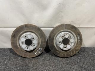 диск тормозной передний Acura MDX 4 поколение 2022, 3.5 л., бензин, АКПП, серебристый, полный привод