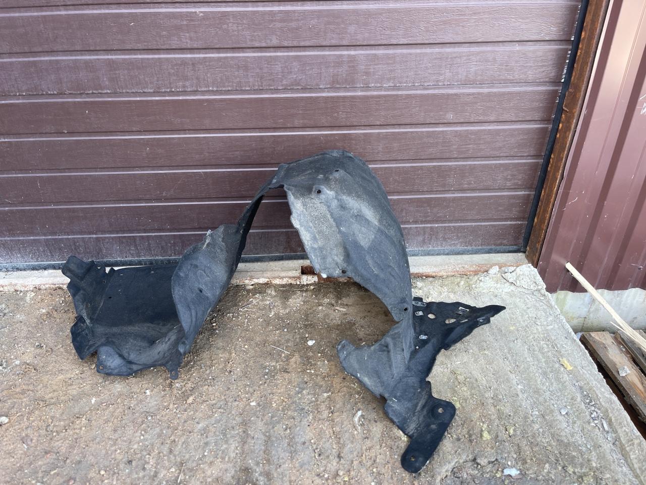 защита арок передняя левая (подкрылок) Acura MDX 4 поколение 2022, 3.5 л., бензин, АКПП, серебристый, полный привод - фото №1