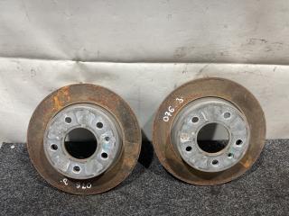 диск тормозной задний Chevrolet TrailBlazer 3 поколение 2021, 1.3 л., бензин, АКПП, черный, полный привод