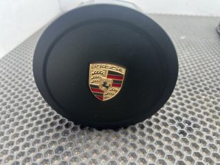 подушка безопасности водителя Porsche Cayenne 958 [рестайлинг] 2014, 3.6 л., бензин, АКПП, чёрный, полный привод, 005Q0P1N8BAN