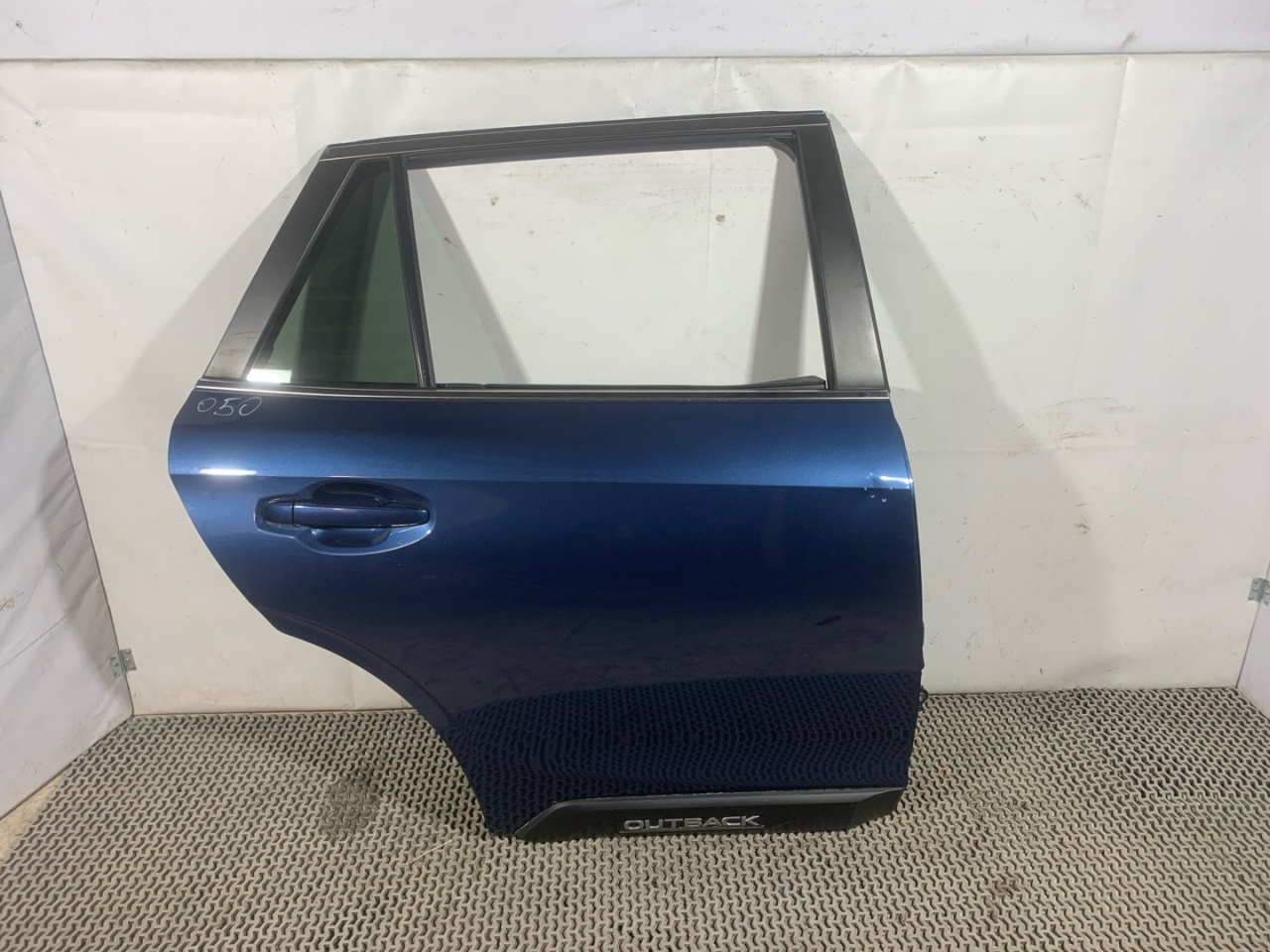 дверь задняя правая Subaru Outback 6 поколение 2021, 2.4 л., бензин, АКПП, синий, внедорожник 5 дв., полный привод - фото №1