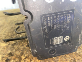 блок ABS Volkswagen Touareg 1 поколение [рестайлинг] 2009, 3.0 л., CASC, дизель, АКПП, 7L0907379P, 7L0614517C