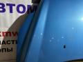 капот Ford Focus 2 поколение [рестайлинг] CB4 2009, 1.6 л., i, SHDA, бензин, 5МКПП, голубой металик, хетчбэк 5 дв., передний привод, правый руль - фото №3