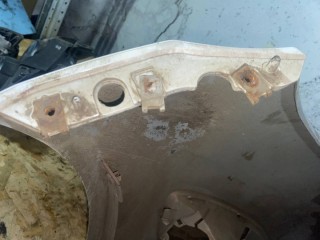 бампер передний Ford Fiesta 6 поколение [рестайлинг] 2015, 1.5 л., XVJB, дизель, АКПП, передний привод, 2009050, C1BB-17757-ABXUAA, 1778257, C1BB-17B968-AA5YZ9