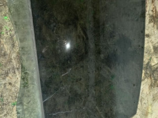 стекло двери задней левой Ford Focus 2 поколение CB4 2008, 1.6 л., бензин