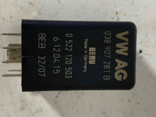 реле накала свечей Volkswagen Transporter T5 2007, 1.9 л., BRR, дизель, МКПП, передний привод, 038907281B, 0522120503