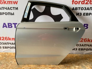 дверь задняя левая Ford Fusion (USA) 2 поколение [рестайлинг] 2018, 2.0 л., TPWA, бензин, АКПП, pn4ag0 - ingot silver metallic, седан, полный привод