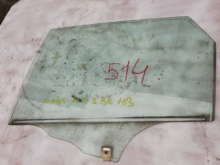 стекло двери задней левой Mazda 3 1 поколение [рестайлинг] BK 2007, 1.6 л., бензин