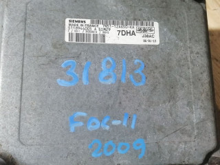 блок управления двигателем Ford Focus 2 поколение CB4 2008, 1.6 л., бензин, 7M5112A650KA