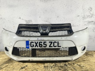 бампер передний Renault Sandero 2 поколение 2015, 0.9 л., H4B 408, бензин, АКПП, передний привод, 620226857R