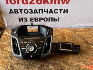 панель управления магнитолой Ford Focus 3 поколение CB8 2012, 1.6 л., VVT-i, PNDA, бензин, МКПП, midnight sky, хетчбэк 5 дв., передний привод, правый руль, AM5T-18B955-CJ