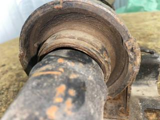 карданный вал BMW 5 серия F07/F10/F11 2011, 2.0 л., АКПП, задний привод, 26107614663