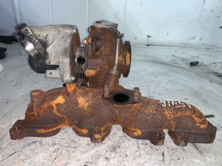 турбина SEAT Ibiza 4 поколение 2011, 2.0 л., CFHD, дизель, МКПП, передний привод, 03L253056F, BV40D-008, 03L253056S, 03L253010H