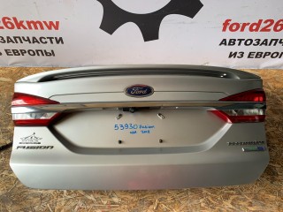 крышка багажника (дверь 3-5) Ford Fusion (USA) 2 поколение [рестайлинг] 2018, 2.0 л., TPWA, бензин, АКПП, pn4ag0 - ingot silver metallic, седан, полный привод