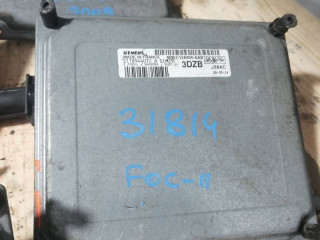 блок управления двигателем Ford Focus 2 поколение CB4 2008, 1.6 л., бензин, 6M5112A650AAB