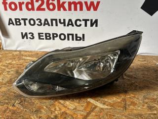 фара левая Ford Focus 3 поколение CB8 2012, 1.6 л., VVT-i, PNDA, бензин, робот, panther black (metallic), хетчбэк 5 дв., передний привод, правый руль, BM51-13W030-DJ