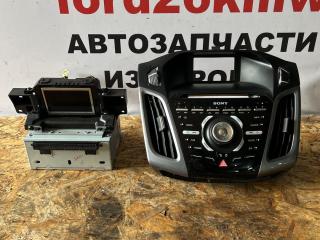 панель управления магнитолой Ford Focus 3 поколение CB8 2013, 1.6 л., PNDA, бензин, 5МКПП, хетчбэк 5 дв., BM51-18835, BM5T-18B955-CG, BM5T-18C815-XK