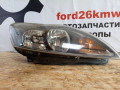 фара Ford Focus 2 поколение [рестайлинг] CB4 2009, 1.6 л., SHDA, бензин, МКПП, серо голубой металик, хетчбэк 5 дв., передний привод, правый руль - фото №10