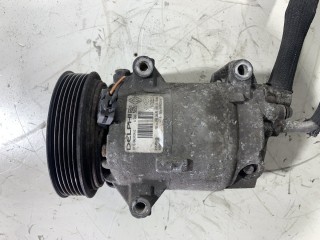 компрессор кондиционера Renault Scenic 2 поколение [рестайлинг] 2007, 1.6 л., K4M 766, бензин, МКПП, передний привод, 8200600110