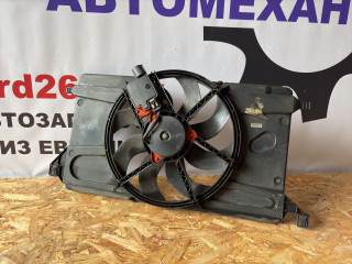вентилятор радиатора Ford Focus 2 поколение [рестайлинг] CB4 2009, 1.6 л., SHDA, бензин, МКПП, серо голубой металик, хетчбэк 5 дв., передний привод, правый руль, 3M51-8C607-EC, 824.0479